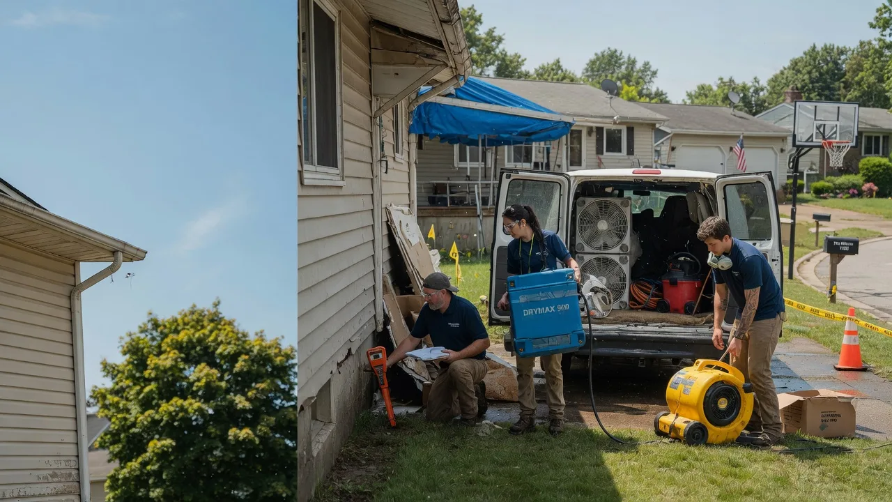 Ceiling Leak Cleanup in Macomb, MO near me
